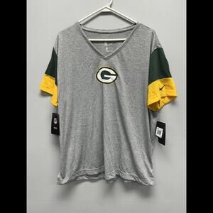Nike Green Bay Packers V-Neck Tee